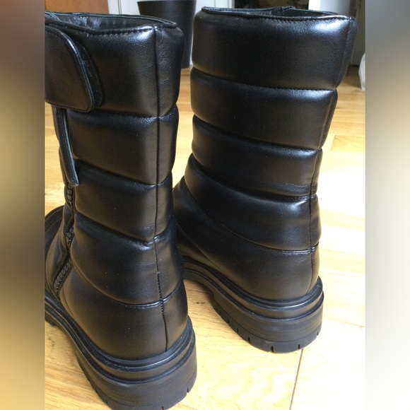 Gianvito Rossi Quilted combat boots - Picture 4 of 7